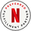 Netflix Preferred Fulfillment Partner Badge Netflix Preferred Fulfillment Partner Badge